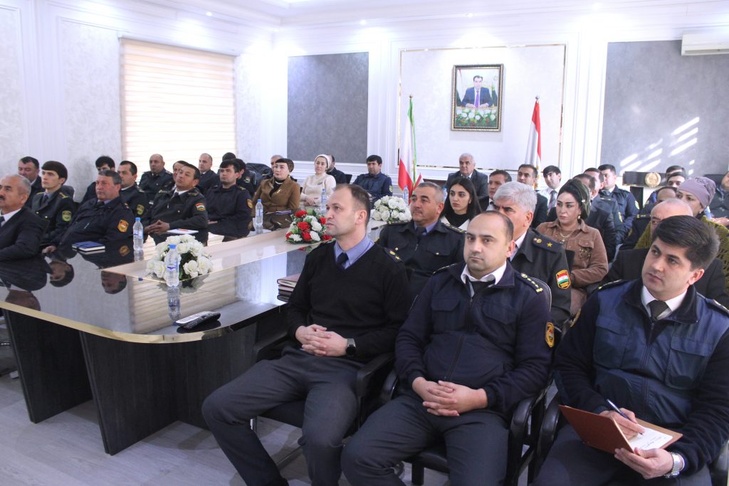 Тамошои дастҷамъонаи Паёми Президенти Ҷумҳурии Тоҷикистон дар Хадамоти давлатии назорат ва танзим дар соҳаи нақлиёт