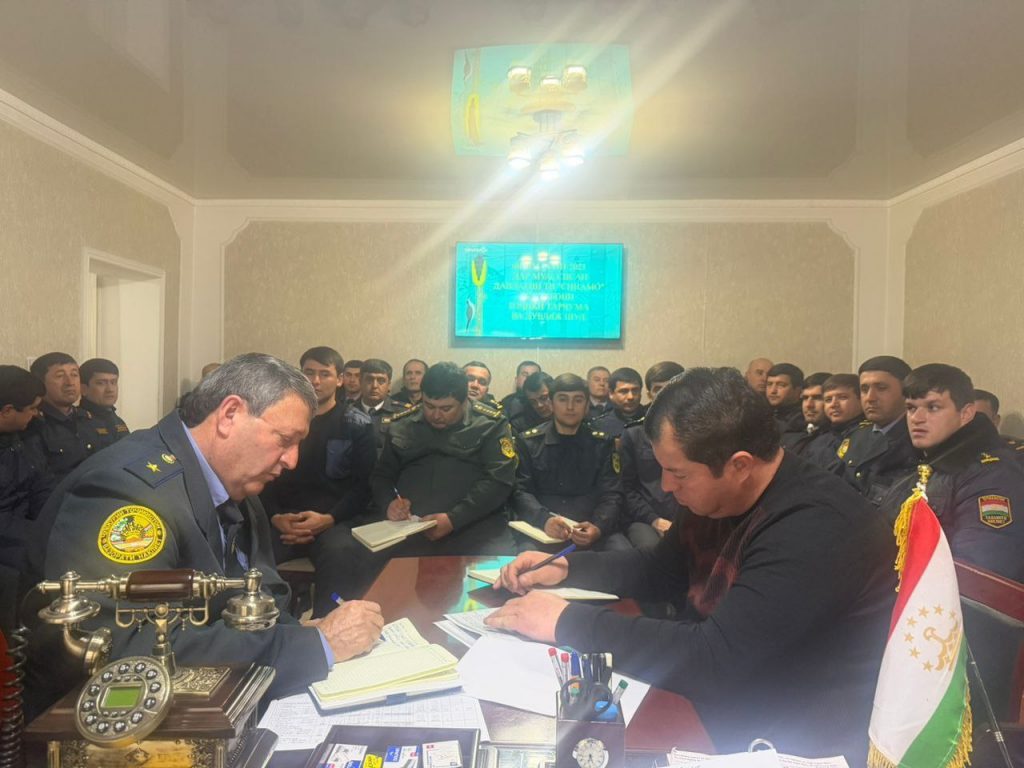 Баррасии супоришҳои протоколии сардори ХДНТСН дар Раёсати Хадамот дар минтақаи Рашт.