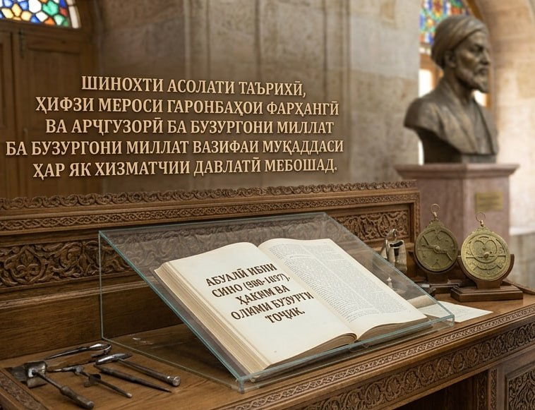 ОМӮЗИШИ СУПОРИШҲОИ ҲУКУМАТӢ ВА ИФТИХОРИ МИЛЛӢДАРХАДАМОТ